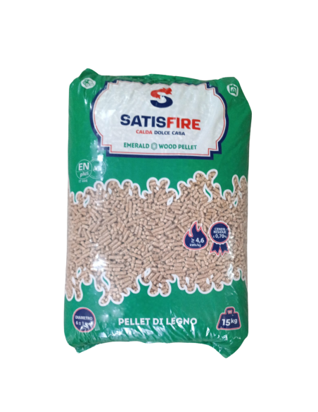 Pellet SatisFire - Pedana 70 sacchi € 7,40