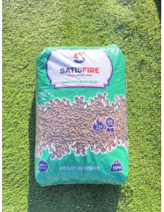 Pellet SatisFire - Pedana 70 sacchi € 7,40 2