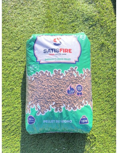 Pellet SatisFire - Pedana 70 sacchi € 7,40